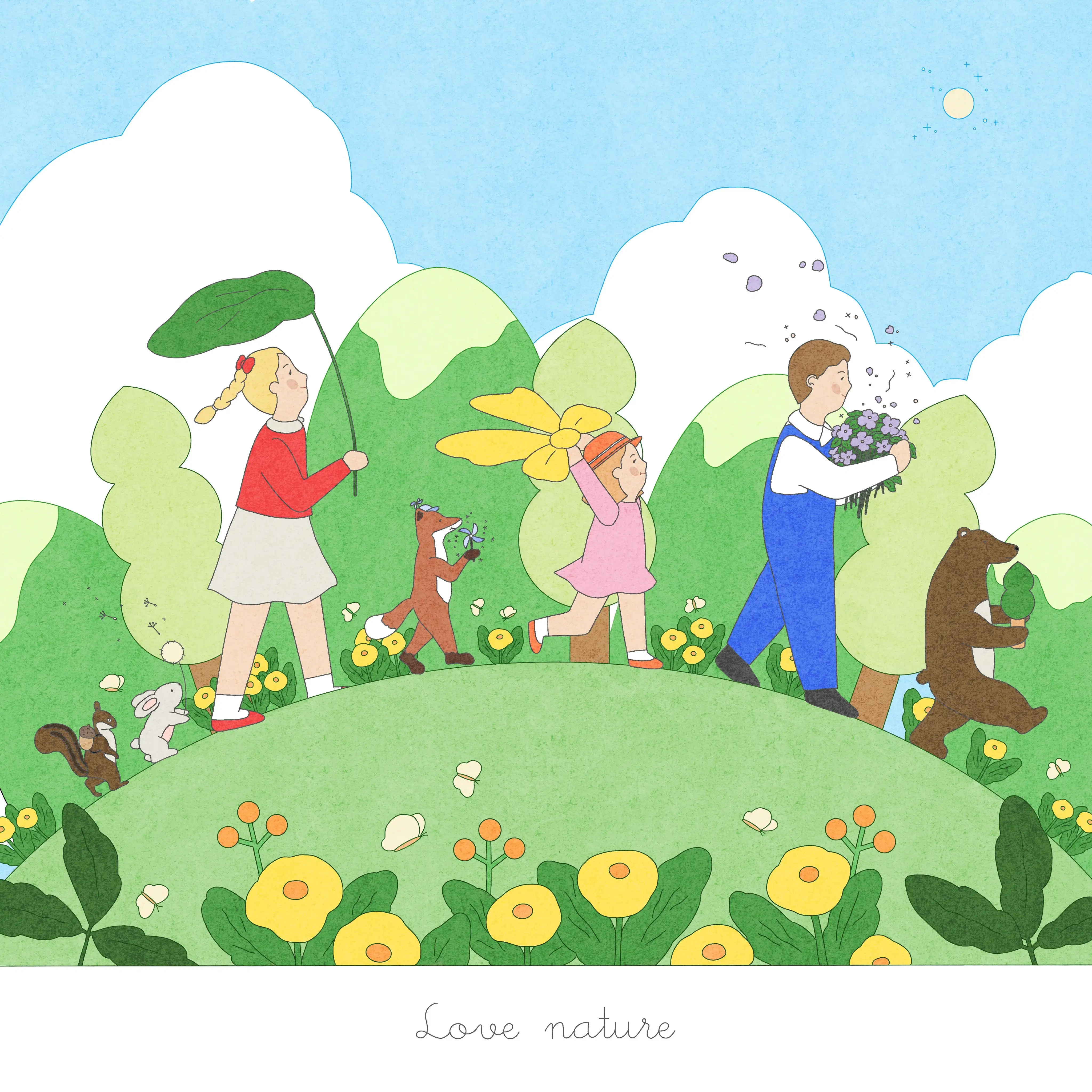 LOVE NATURE by 수풀 포트폴리오 - 노트폴리오