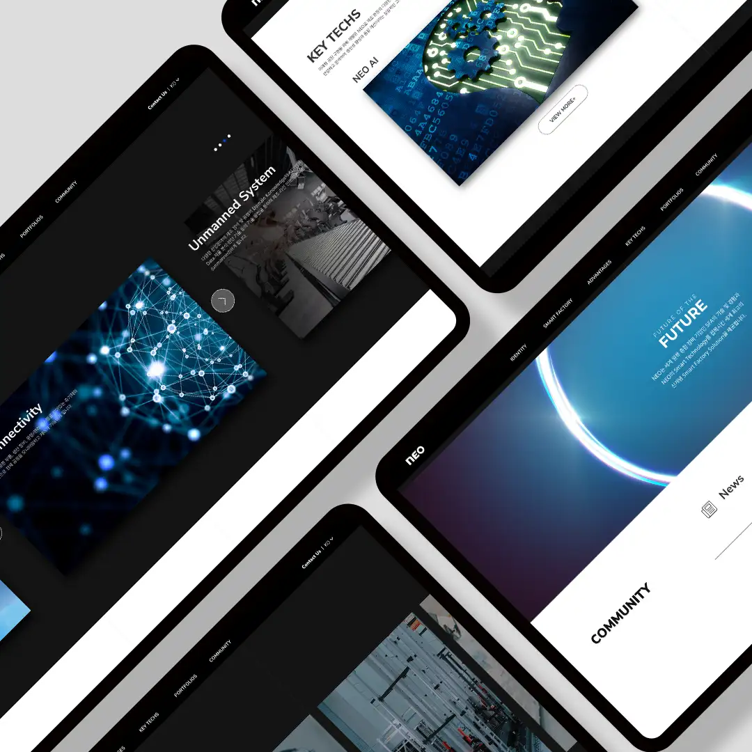 Neo Web Design Examples Hd NEO 웹사이트 디자인 by 디자인먼트 포트폴리오 - 노트폴리오