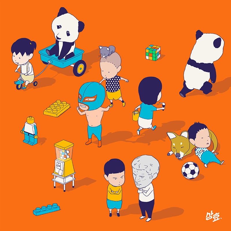 탱탱볼 by 상효 - 노트폴리오