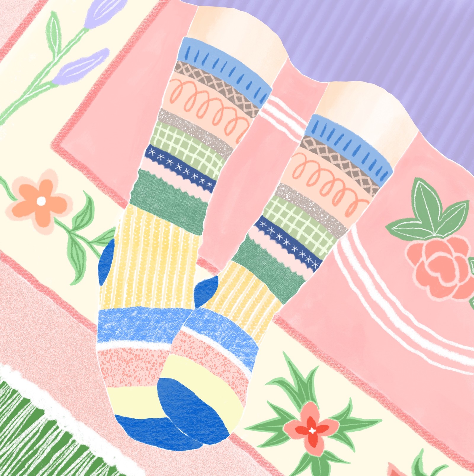 Warm Socks by 지우(Jiwoo) - 노트폴리오